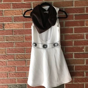 NEW Princess Leia Star Wars Short Dress